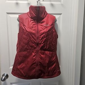 Columbia Red Puffer Vest